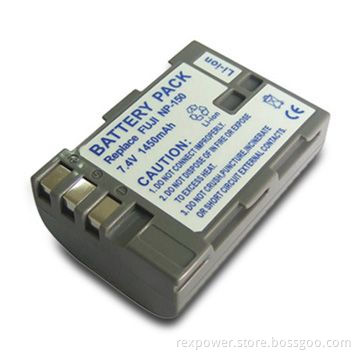 Batteries with 7.4V Voltage and 1400mAh Capacity, Used for Cameras